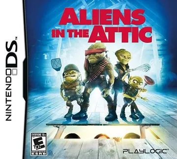 Aliens in the Attic (USA) (En,Fr,De,Es,It,Nl) box cover front